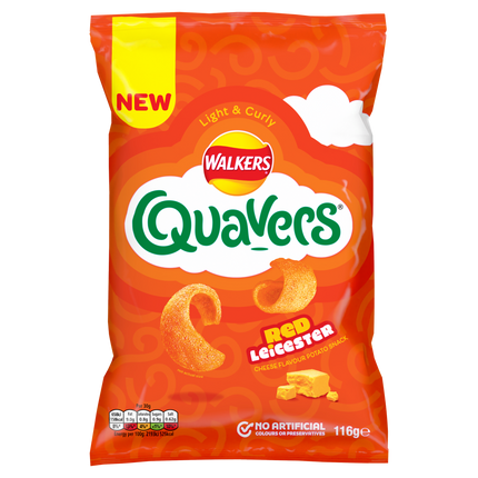 Walkers Quavers Red Leicester 116g
