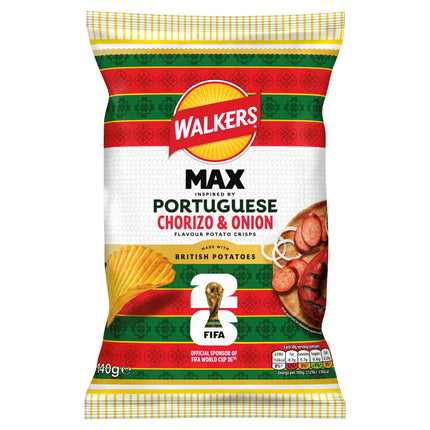 Walkers Portuguese Chorizo and Onion