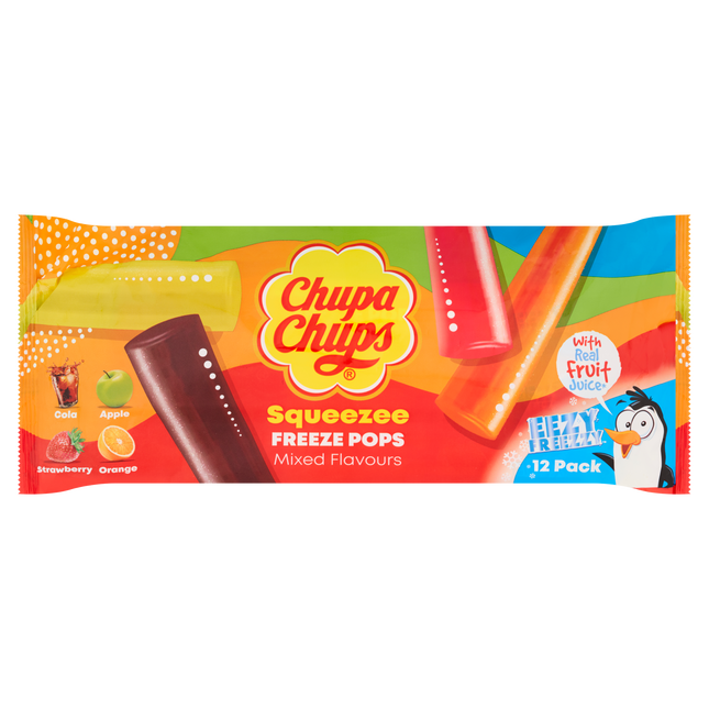 Chupa Chups Variety Freeze Pops