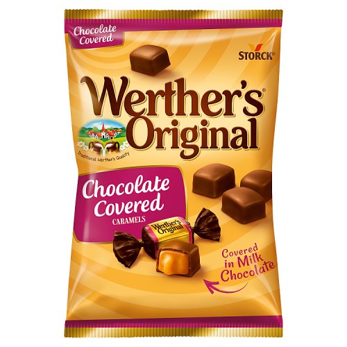 Werther's Original Chocolate Covered Caramels 100g