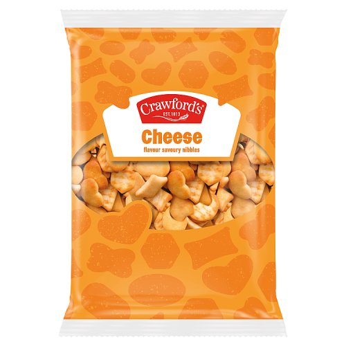 Crawford's Cheese Flavour Savoury Nibbles 250g