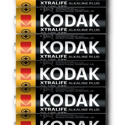kodak xtralife alkaline aa pack of 9
