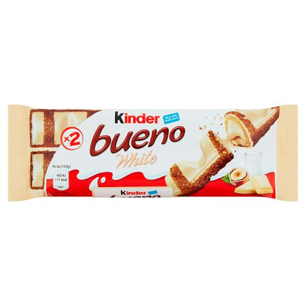 Kinder Bueno White Milk and Hazelnuts 3 x 39g (117g)
