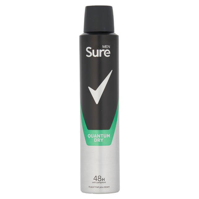 Sure Men Deodrant Quantum Dry 200ml