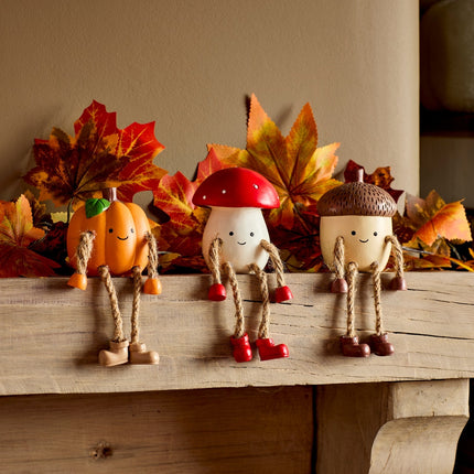 Autumn Hanging Character Decorations 3 Assorted