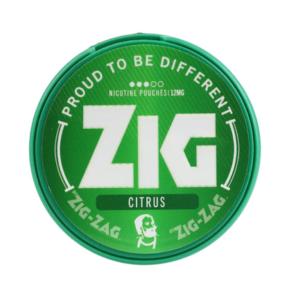 Zig Nicotine Pouches - Citrus 12MG