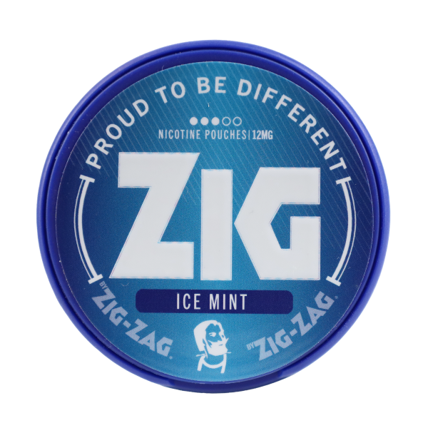 Zig Nicotine Pouches - Ice Mint 12MG
