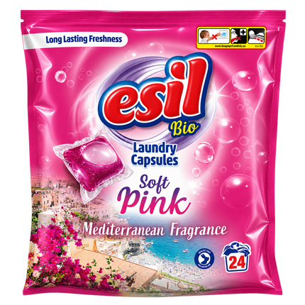 Esil Laundry Pods - Soft Pink