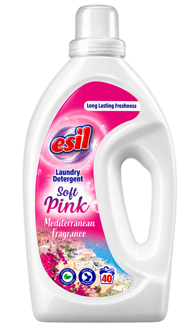 Esil Liquid Laundry Detergent - Soft Pink