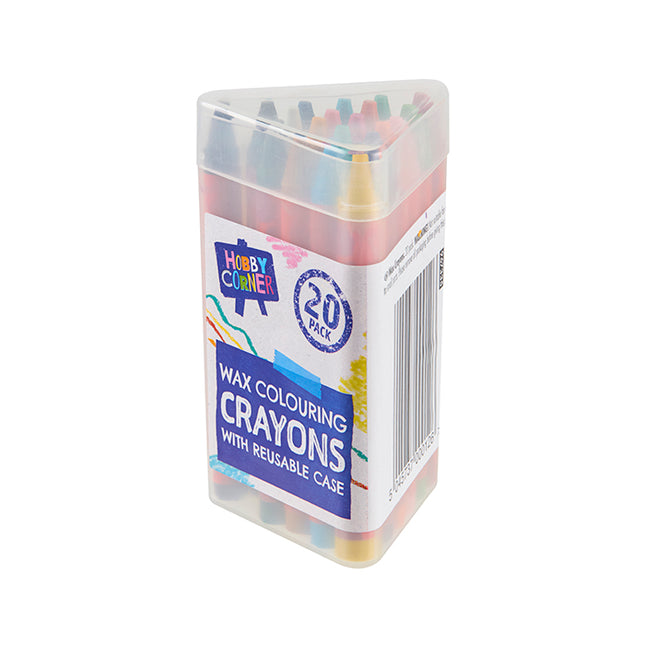 Wax Crayons 20 Pack