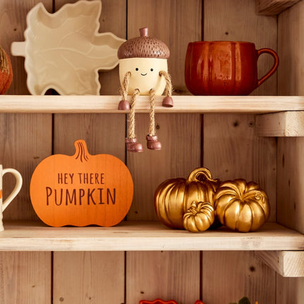 Gold Pumpkin Décor