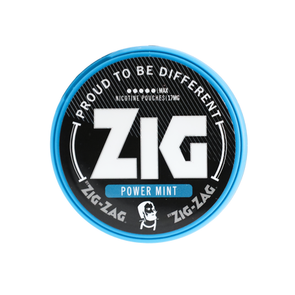 Zig Nicotine Pouches - Power Mint 17MG