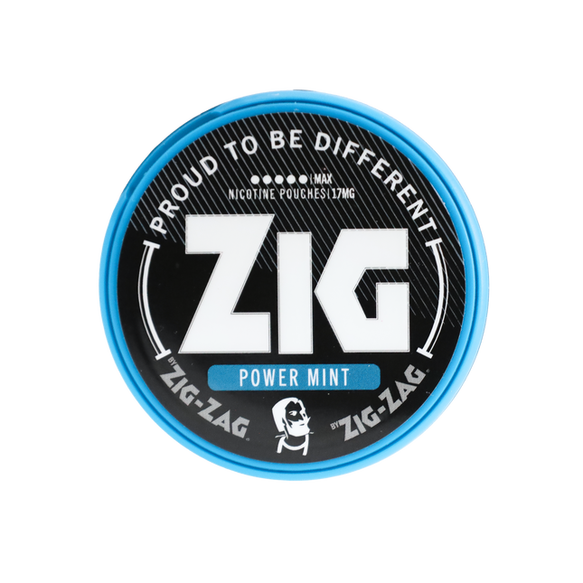 Zig Nicotine Pouches - Power Mint 17MG