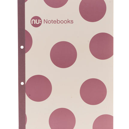 A5 NU: Polka Dot Notebook