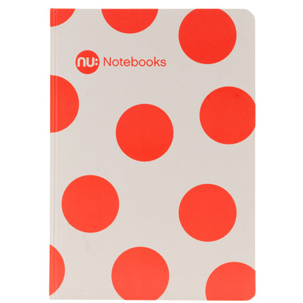 A6 NU: Polka Dot Notebook