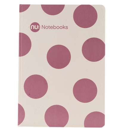 A6 NU: Polka Dot Notebook