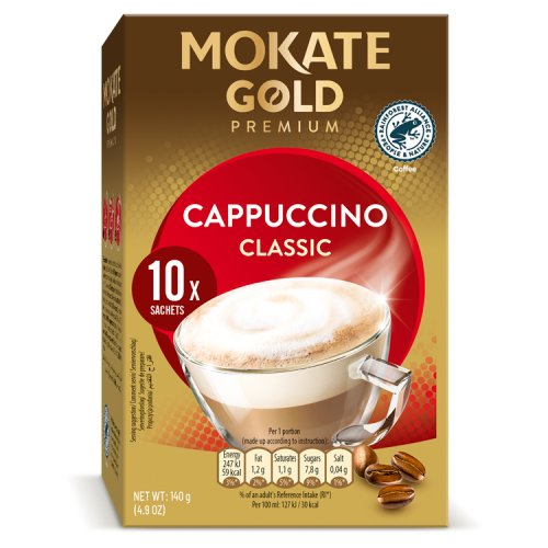 Mokate Gold Premium Cappuccino Classic 14g x 10 (140g)