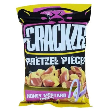 crackzel pretzel pieces 85g honey mustard