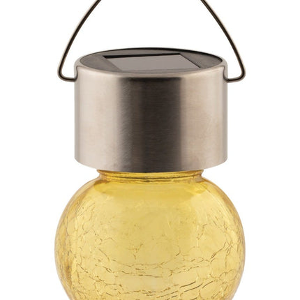 crackle solar mini bulb light
