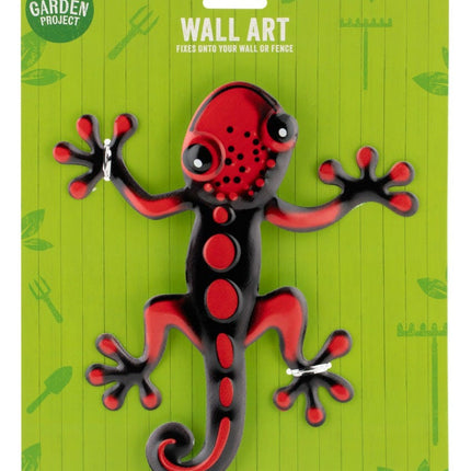 metal lizard wall art