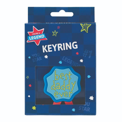 best daddy ever keyring father s day gift idea