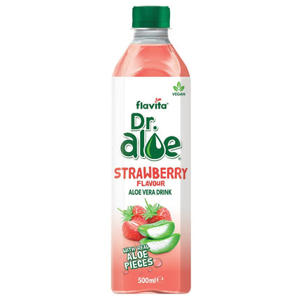 dr aloe strawberry 500ml