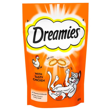 dreamies cat treats chicken 60g