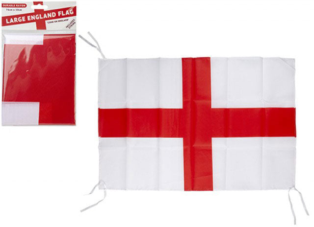 England Rayon Flag with String
