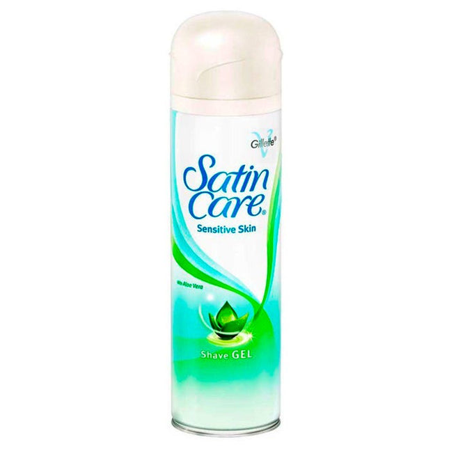 gillette satin care sensitive skin shave gel 200ml
