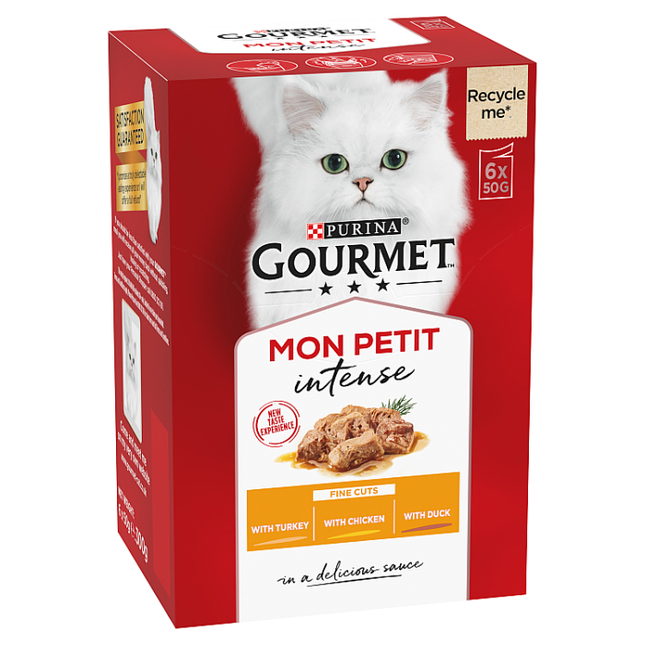 gourmet mon peti chicken 50g per pouch pack of 6