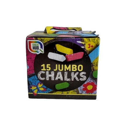 15 jumbo chalks with carry case
