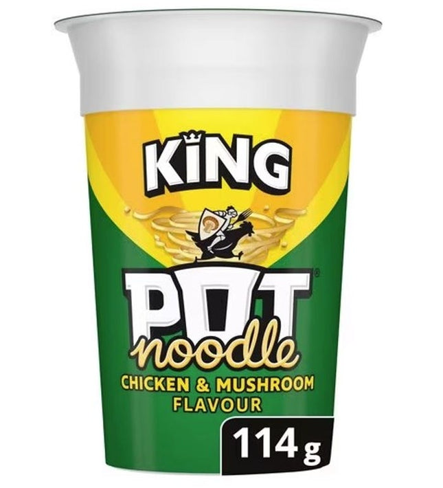 pot noodle chicken mushroom king pot