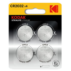 kodak lithium cell cr2032 pack of 4