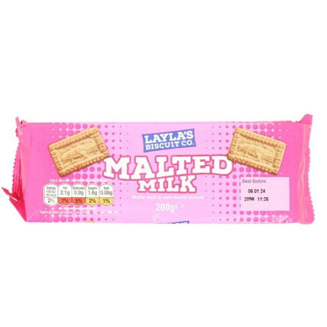 layla s malted milk biscuits 200g