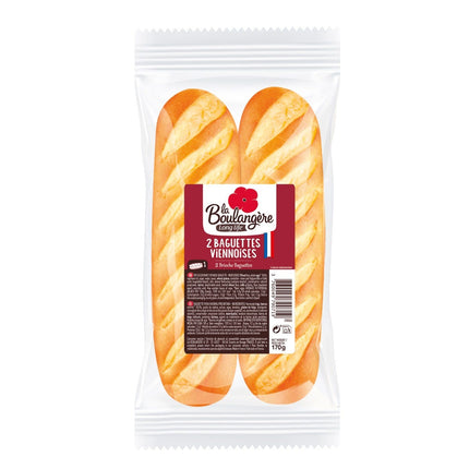 la boulangere long life plain viennese baguette