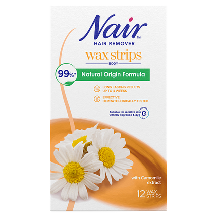 nair hair remover face wax strips pack of 16