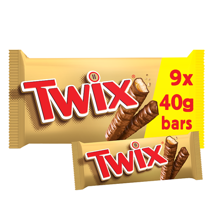 twix twin pack of 9