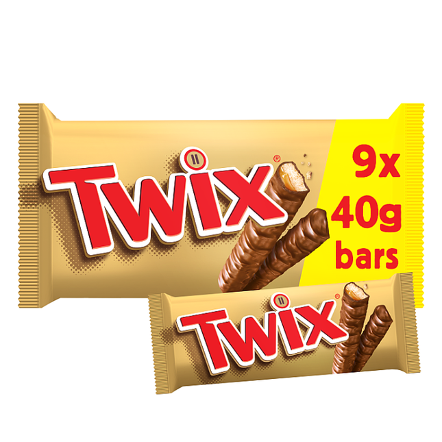 twix twin pack of 9