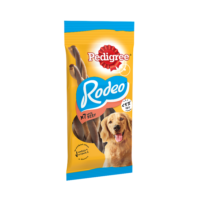 pedigree rodeo mono beef pack of 7