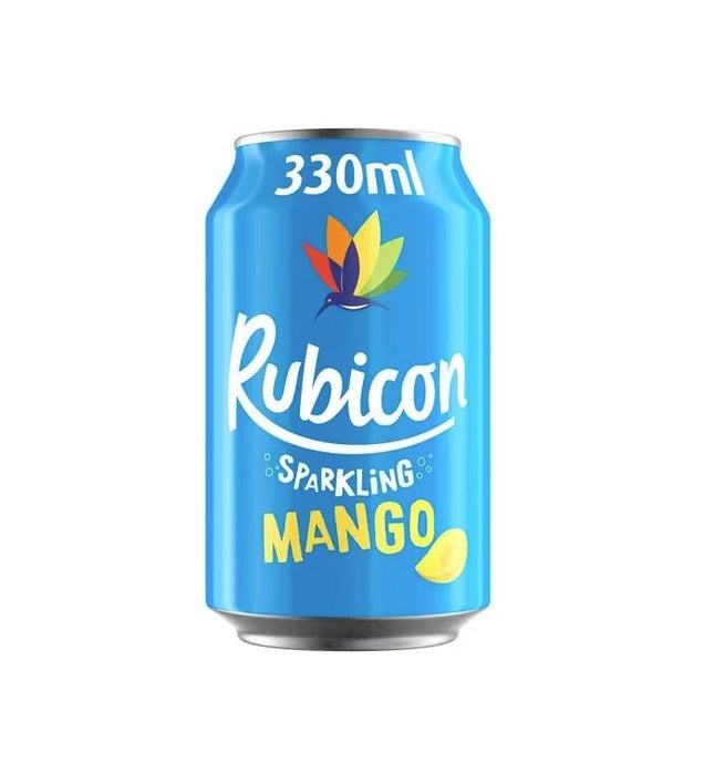 rubicon sparkling mango juice drink 330ml