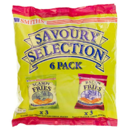 smiths savoury selection pack of 6