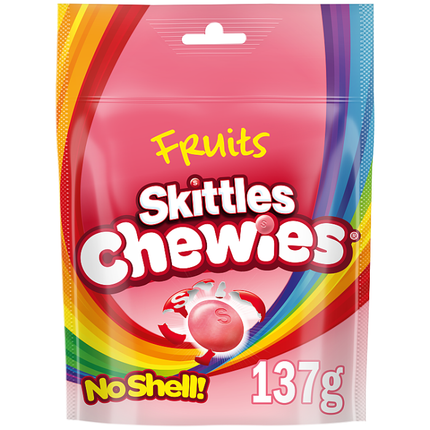 skittles fruit chewies 137g
