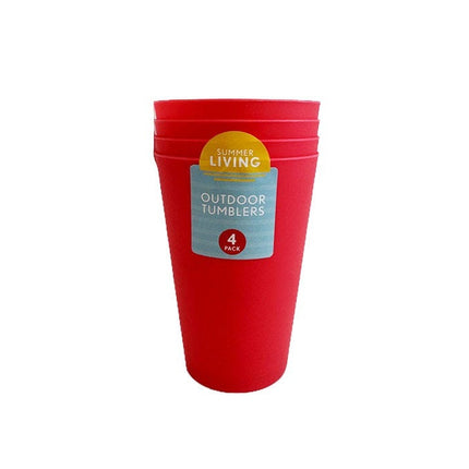 plastic tumblers 4 pack