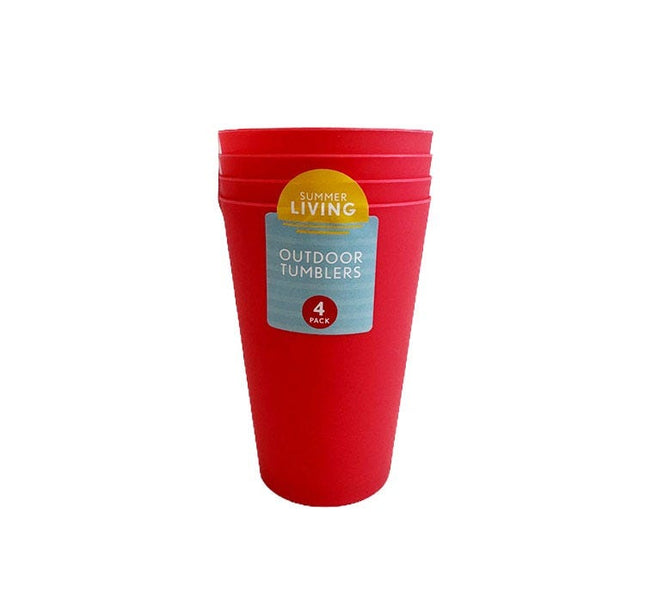 plastic tumblers 4 pack