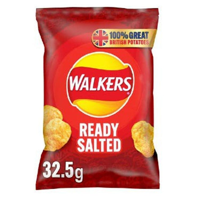 walkers ready salted crisps 32 5g