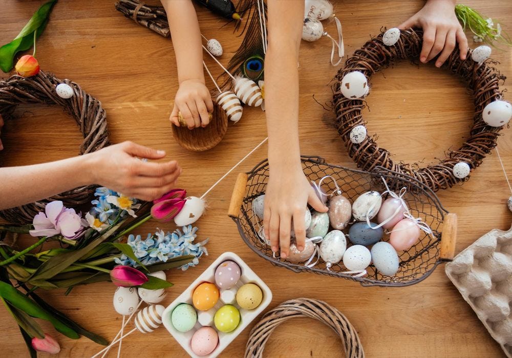 Easy & Affordable Easter Wreath Ideas to Brighten Your Home