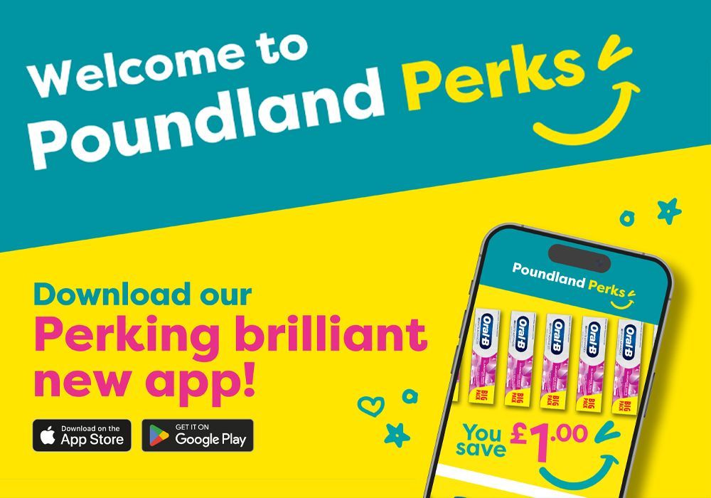 The New Poundland Perks App