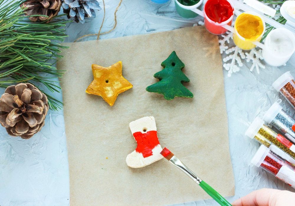 How to Make Salt Dough Decorations for Christmas