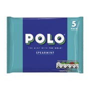 Polo Spearmint Mint Tube Multipack (Pack of 5)