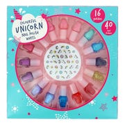 Colourful Unicorn Nail Polish Wheel (Pack of 16)